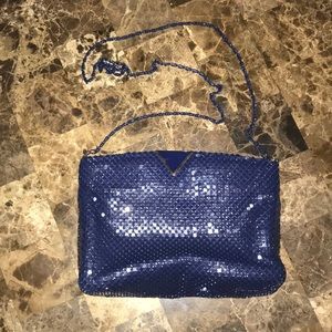 Navy blue clutch